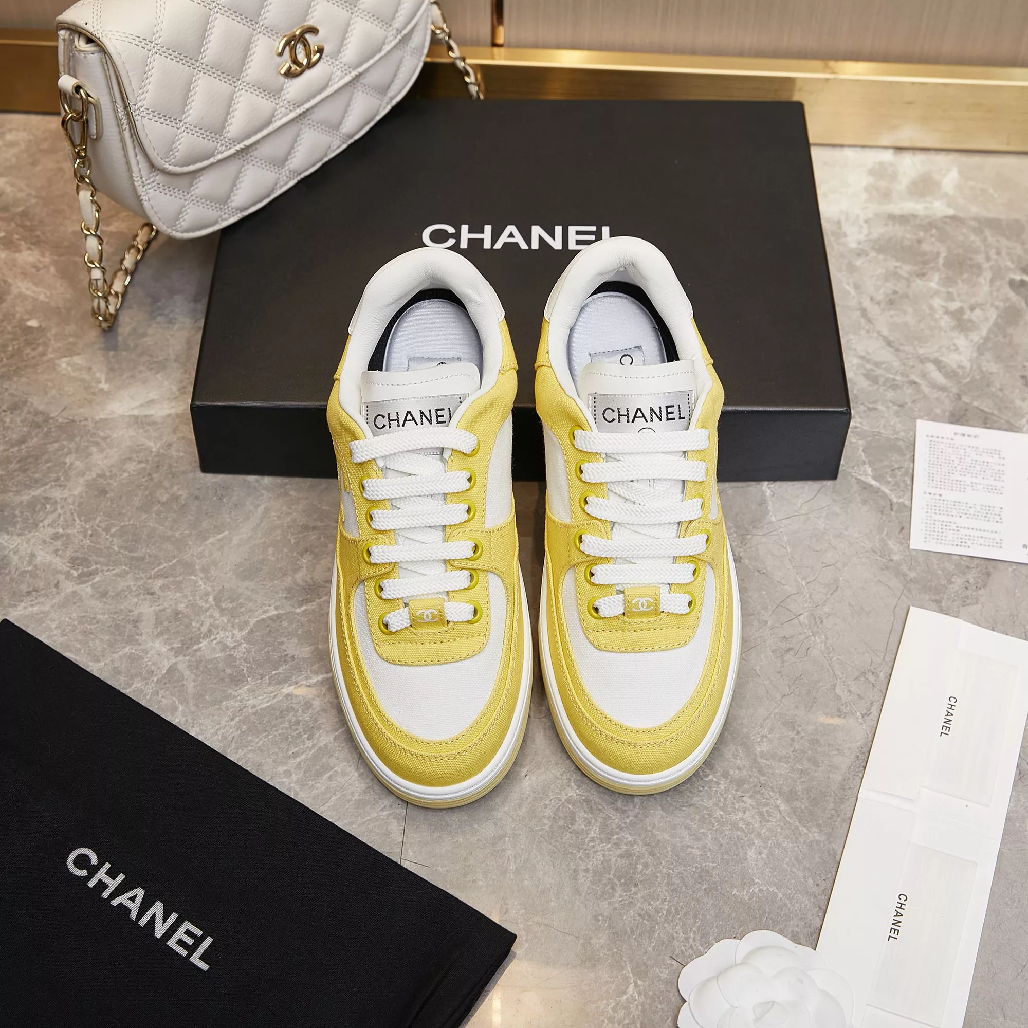 chanel decontractees chaussures pour femme s_12761504